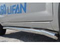 Lifan X60 2011-2016 Пороги труба d63 (вариант 3) LFT-0012413