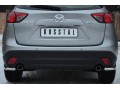 Mazda CX-5 2011-2016 Защита заднего бампера уголки d42 M5Z-001141