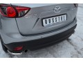 Mazda CX-5 2011-2016 Защита заднего бампера уголки d42 M5Z-001141
