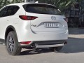 MAZDA CX-5 2017- Защита заднего бампера d75х42 дуга M5Z-002801