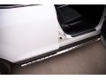 Mazda CX-7 2010-2013 Пороги труба d75х42 овал с проступью MC7O-000645