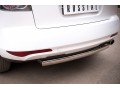 Mazda CX-7 2010-2013 Защита заднего бампера d75х42 MC7Z-000649