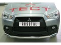 Mitsubishi ASX 2010-2011 защита переднего бампера d63 MAZ-000720