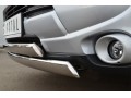 Mitsubishi Outlander 2012-2014 Защита переднего бампера D75х42/75х42 овалы (дуга) MRZ-001052