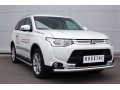 Mitsubishi Outlander 2014 Защита переднего бампера d63 (секции) MORZ-001892