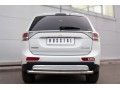 Mitsubishi Outlander 2014 Защита заднего бампера d63 (дуга) d42 (дуга) MORZ-001905