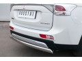 Mitsubishi Outlander 2014 Защита заднего бампера d75х42 (дуга) MORZ-001908