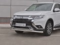 MITSUBISHI Outlander 2018- Защита переднего бампера d63 (секции) MOZ-003201