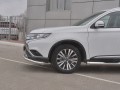 MITSUBISHI Outlander 2018- Защита переднего бампера d63 (секции) MOZ-003201