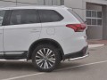 MITSUBISHI Outlander 2018- Защита заднего бампера d63 (секции) MOZ-003211