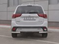 MITSUBISHI Outlander 2018- Защита заднего бампера уголки d63 (секции) MOZ-003213