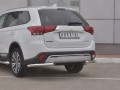 MITSUBISHI Outlander 2018- Защита заднего бампера уголки d63 (секции) MOZ-003213