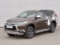 MITSUBISHI PAJERO SPORT 2016 Защита переднего бампера d63 волна-75х42 дуга MPJSZ-002480