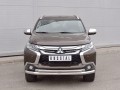 MITSUBISHI PAJERO SPORT 2016 Защита переднего бампера d76 секция-d42 дуга MPJSZ-002482