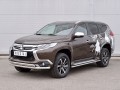 MITSUBISHI PAJERO SPORT 2016 Защита переднего бампера d63 секция-75х42 дуга MPJSZ-002485