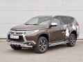 MITSUBISHI PAJERO SPORT 2016 Защита переднего бампера d63 дуга-d63 уголки+клыки MPJSZ-002486