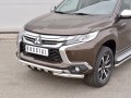 MITSUBISHI PAJERO SPORT 2016 Защита переднего бампера d63 дуга-d63 уголки+клыки MPJSZ-002486