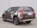 MITSUBISHI PAJERO SPORT 2016 Защита заднего бампера d76 секции MPJSZ-002488