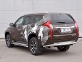 MITSUBISHI PAJERO SPORT 2016 Защита заднего бампера d63 секции MPJSZ-002489