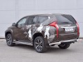 MITSUBISHI PAJERO SPORT 2016 Защита заднего бампера уголки d76 секция MPJSZ-002490