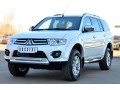 Mitsubishi Pajero Sport 2013-2015 Защита переднего бампера d76 (дуга) d42 (дуга) MPSZ-001577