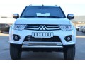 Mitsubishi Pajero Sport 2013-2015 Защита переднего бампера d76 (дуга) 75х42 (дуга) MPSZ-001578