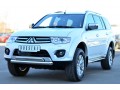 Mitsubishi Pajero Sport 2013-2015 Защита переднего бампера d76 (дуга) 75х42 (дуга) MPSZ-001578