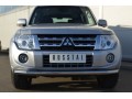 Mitsubishi Pajero 4 2012-2014 Защита переднего бампера d63 (секции) MP4Z-001035