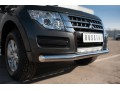 Mitsubishi Pajero 4 2014- Защита переднего бампера d76 (секции) MPZ-002044