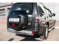 Mitsubishi Pajero 4 2014- Защита заднего бампера d76 (дуга) MPZ-002048