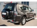 Mitsubishi Pajero 4 2014- Защита заднего бампера уголки d63(секции) MPZ-002051