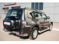 Mitsubishi Pajero 4 2014- Защита заднего бампера уголки d63 (секции) d42 (секции) MPZ-002052