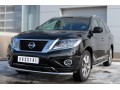 NISSAN Pathfinder 2014- Пороги труба d63 (вариант 1) NPT-0020201