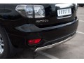 Nissan Patrol 2010-2013 Защита заднего бампера d75/42 овал PAZ-000895
