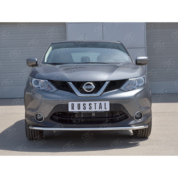 NISSAN QASHQAI 2015 SPB Защита переднего бампера d42 секция NQAZ-002305