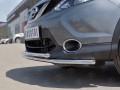 NISSAN QASHQAI 2015 SPB Защита переднего бампера d42 секция-d42 дуга NQAZ-002306