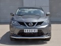 NISSAN QASHQAI 2015 SPB Защита переднего бампера d63 секция NQAZ-002307