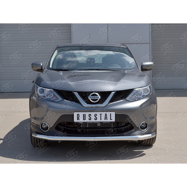 NISSAN QASHQAI 2015 SPB Защита переднего бампера d63 секция NQAZ-002307