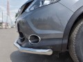 NISSAN QASHQAI 2015 SPB Защита переднего бампера d63 секция NQAZ-002307