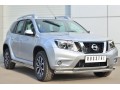 Nissan Terrano 2014- Пороги труба d63 (вариант 1) NTRT-001787