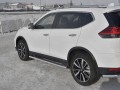 NISSAN X-TRAIL (T32) 2018- Пороги труба 120х60 овал с проступью NXO-003154