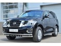 Nissan Patrol 2014- Защита порогов d42 PATT-001732