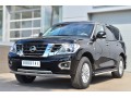 Nissan Patrol 2014- Защита переднего бампера d75х42 (дуга) 75х42 (дуга) PATZ-001729