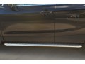 Nissan Qashqai 2014-2018 Пороги труба  d42 С листом (Лист алюм, проф нерж)(Вариант1) в т ч Сборка СПБ NQQL-001795