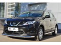 Nissan Qashqai 2014-2018 Пороги труба d63 (вариант 3) в тч Сборка СПБ NQQT-001790