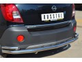 Opel Antara 2012- Защита заднего бампера d63 (секции) d42 (уголки) OAZ-001372
