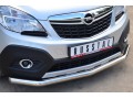 Opel Mokka 2013- Защита переднего бампера d63 (секции) OMZ-001350