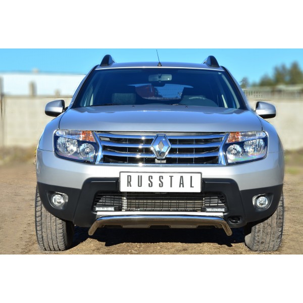 Renault Duster 4x4 2011-2014 Защита переднего бампера d42 волна RD4Z-001540