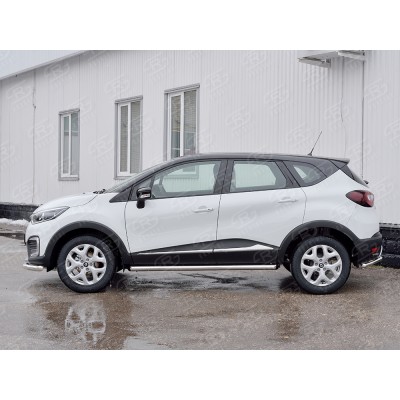 RENAULT KAPTUR 2016 Пороги труба d63 (вариант 1) RKPT-0024661