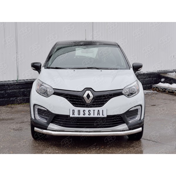 RENAULT KAPTUR 2016 Защита переднего бампера d63 секция RKPZ-002462